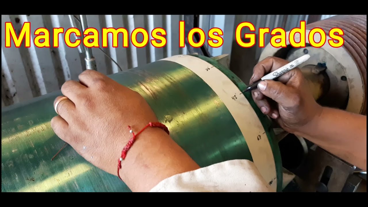 Como Balancear un Rotor de un motor eléctrico, balanceo dinámico en dos planos.