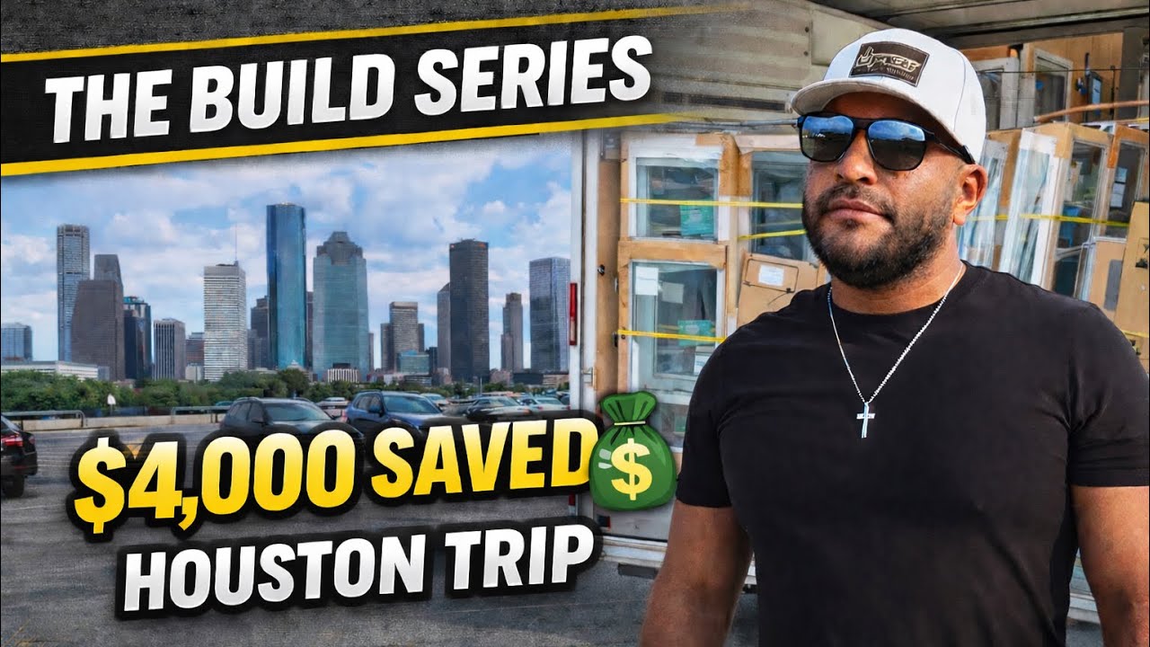 Houston Run Saved Us $4,000! | The Build Series