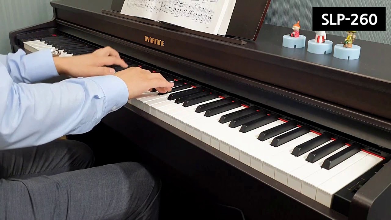 [ENG Sub] (SLP-260) Introducing 4 types of grand piano sounds / DYNATONE