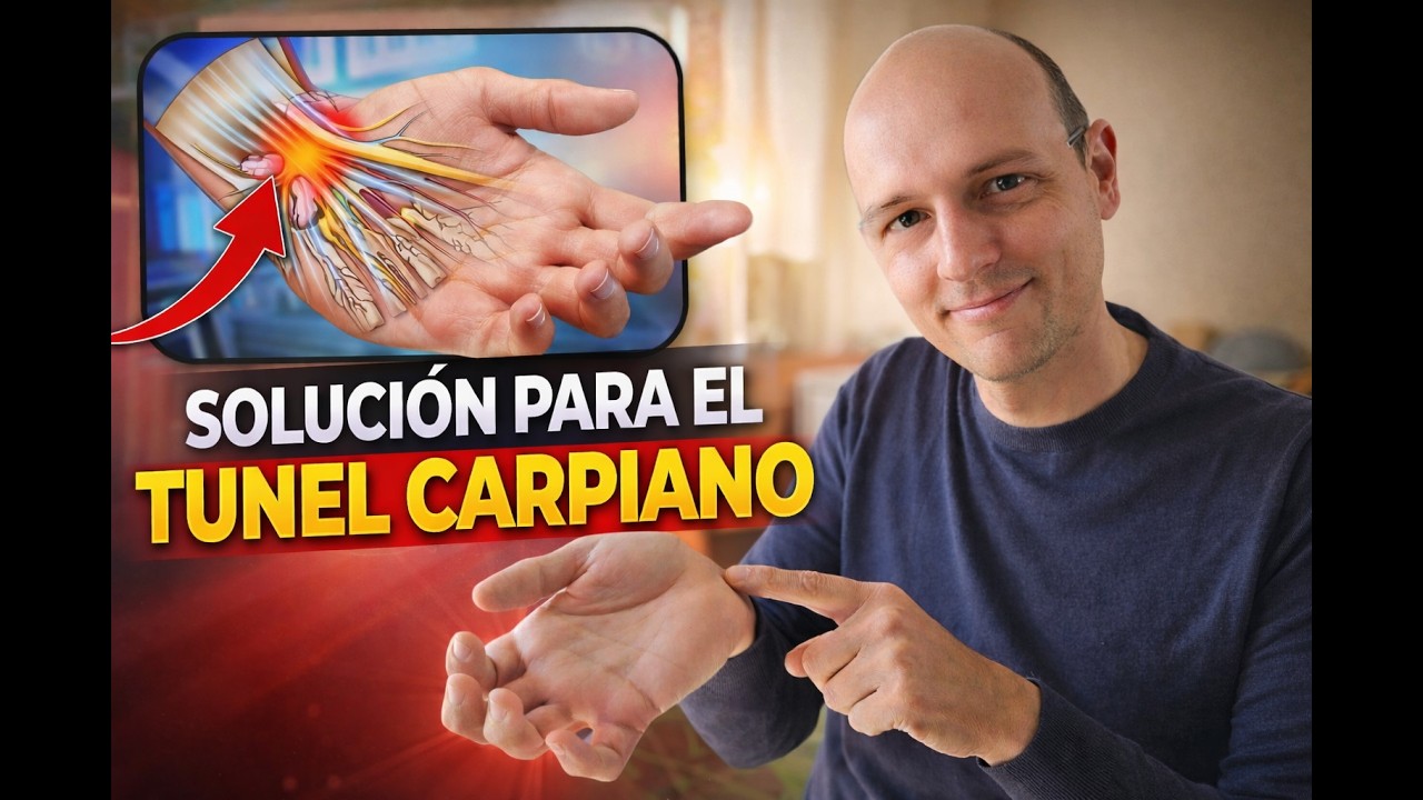 💪EJERCICIOS para Solucionar el TUNEL CARPIANO.