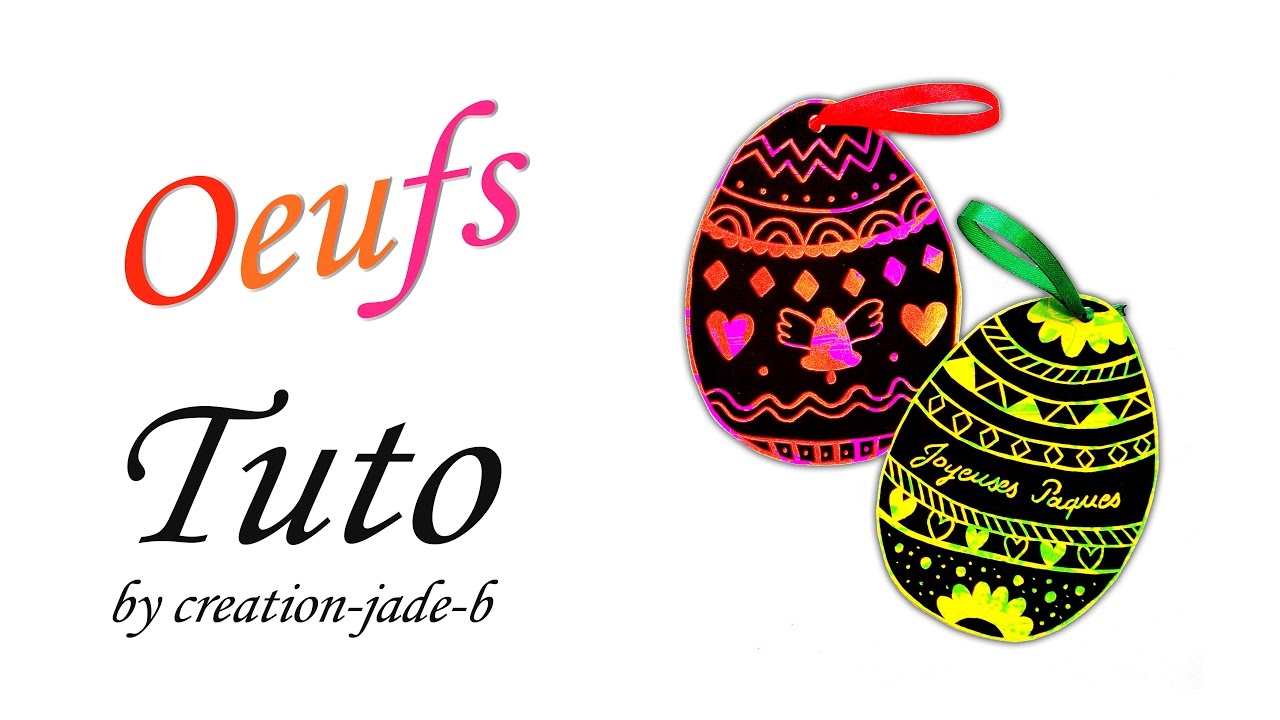 Test Cartes &agrave; Gratter - Oeufs de P&acirc;ques !