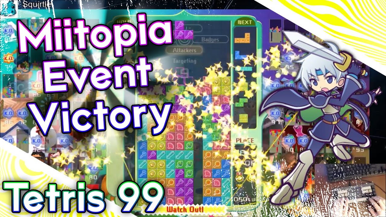 Tetris 99 Miitopia Event! Dominant Tetris Maximus