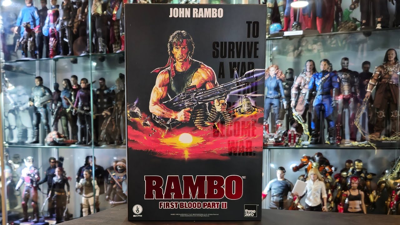 My opinion on the 1/6 Threezero Rambo First Blood Part II figure