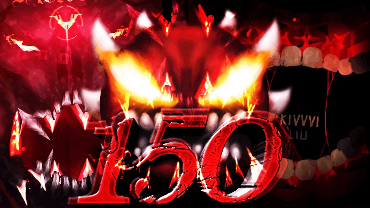 Geometry dash Top 150 Hardest Demons (January 2026)