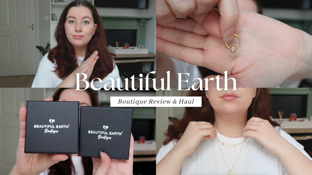 BRIDAL JEWELLERY HAUL 🤍  - Beautiful Earth Boutique First Impressions & Review |LibertyRobynsWorld|