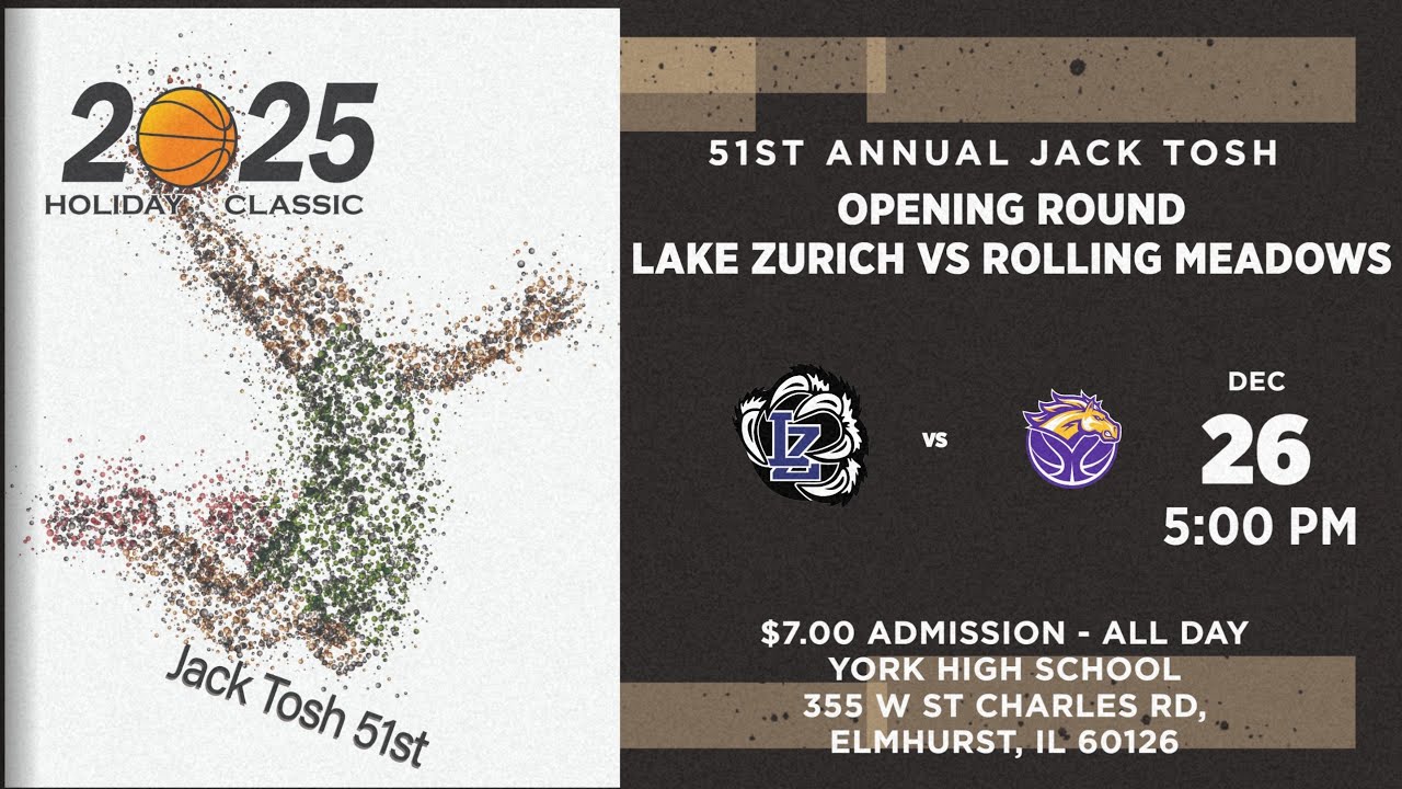 Lake Zurich vs. Rolling Meadows Jack Tosh Holiday Classic Day 1