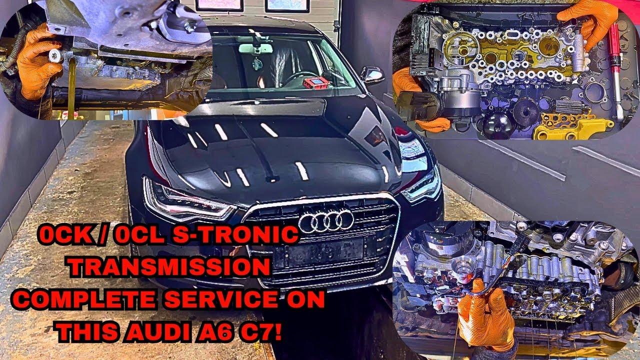 Как полностью обслужить любую коробку передач S-TRONIC 0CK от AUDI A6 C7/A5/A4/Q5