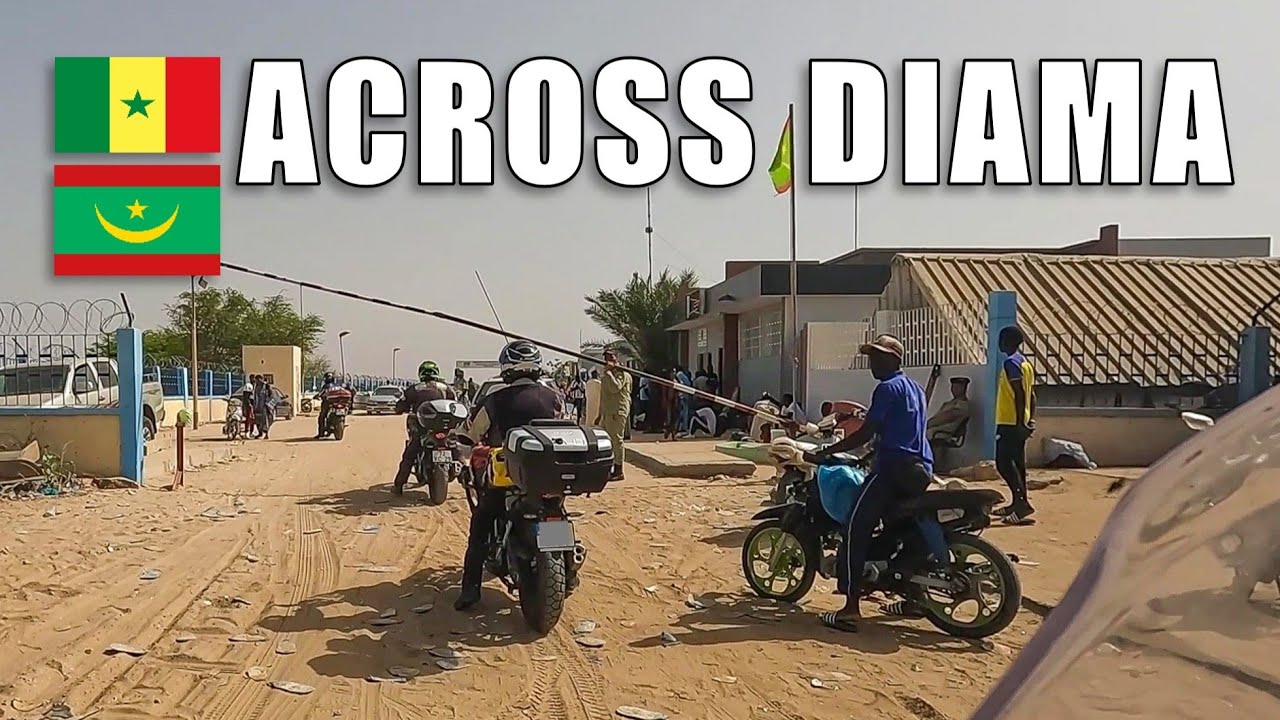 Diama Border Crossing: From Senegal to Mauritania via Gravel Roads to Keur-Macene [E32]