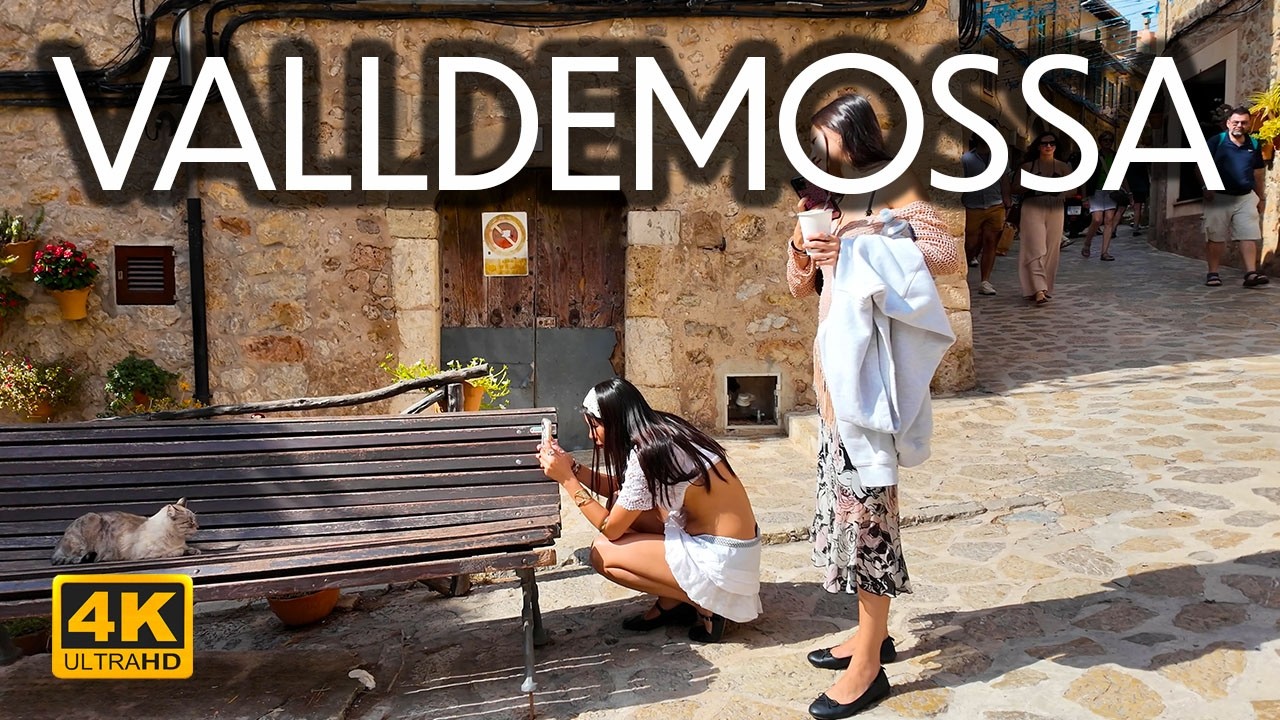 VALLDEMOSSA 🇪🇸 | Walking Tour through the Most Beautiful Village of Mallorca 4K