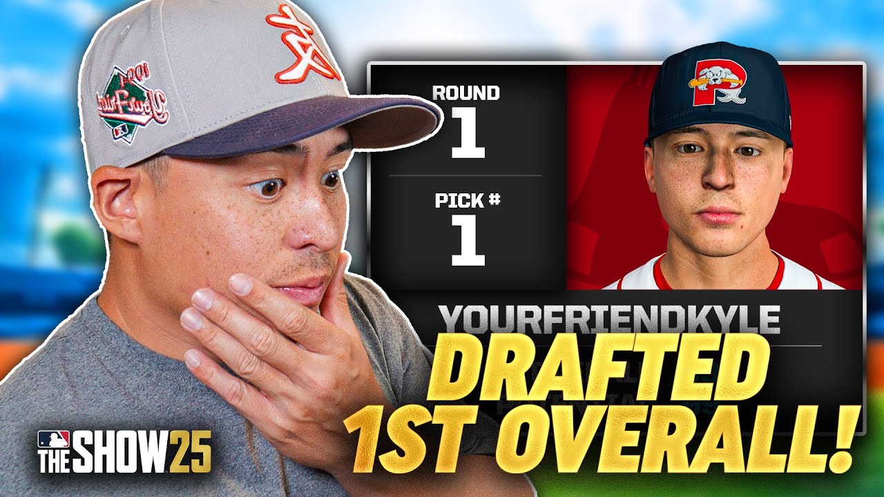 I Was Drafted #1 Overall in MLB The Show 25!