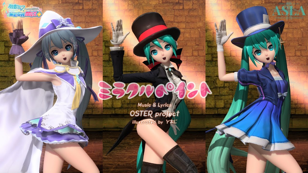 Miracle Paint | Project DIVA | All Skirts Length Adjustment - ASLA | ミラクルペイント【初音ミク】4K