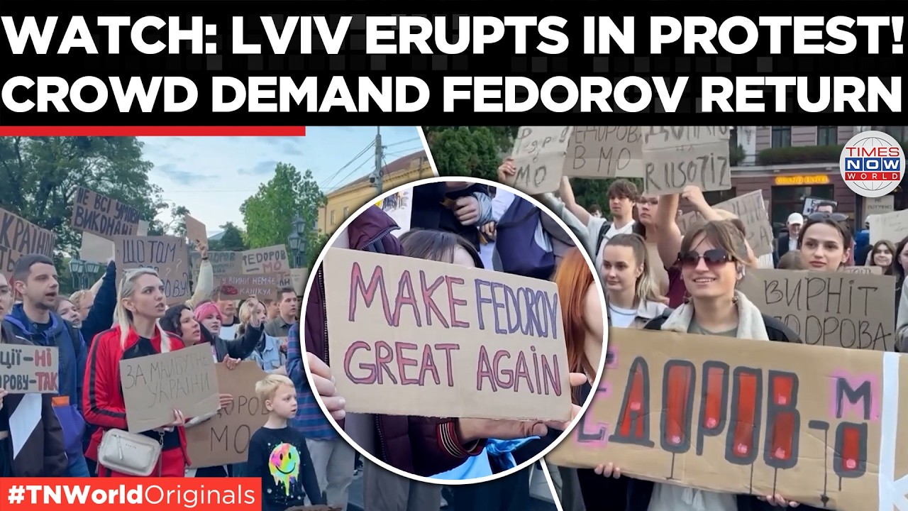 LVIV REVOLTS: &lsquo;Listen to the People!&rsquo; Protesters Challenge Zelensky, Demand Fedorov's Return