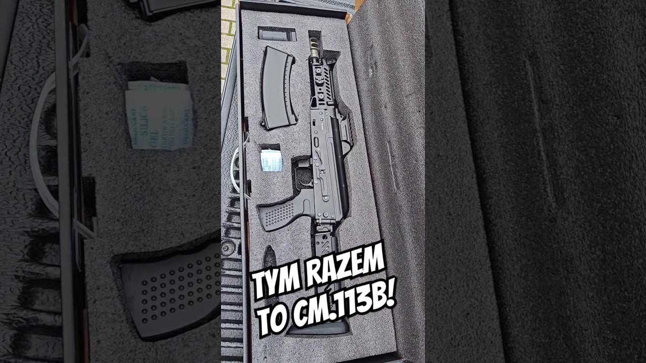 Nowa Cyma Platinum na recenzję! Tym razem to CM.113B! #airsoft #cyma