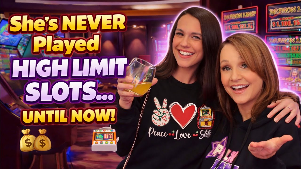 She’s NEVER Played High Limit Slots… Until Now!