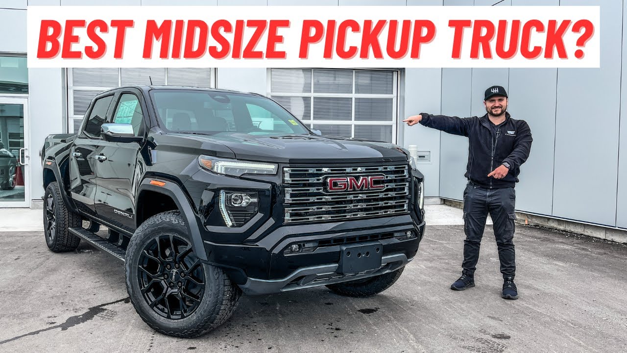 2025 GMC Canyon Denali Review: Handsome Truck Looks, Turbo Power, and Big Tech in a Midsize Beast!