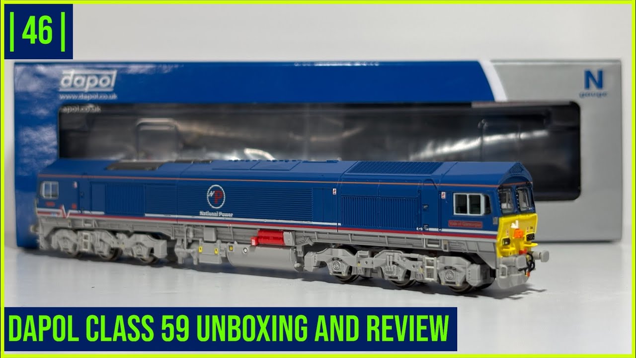 Dapol class 59 Unboxing and review  | 46 |  Austin Valley N Gauge Model Railway