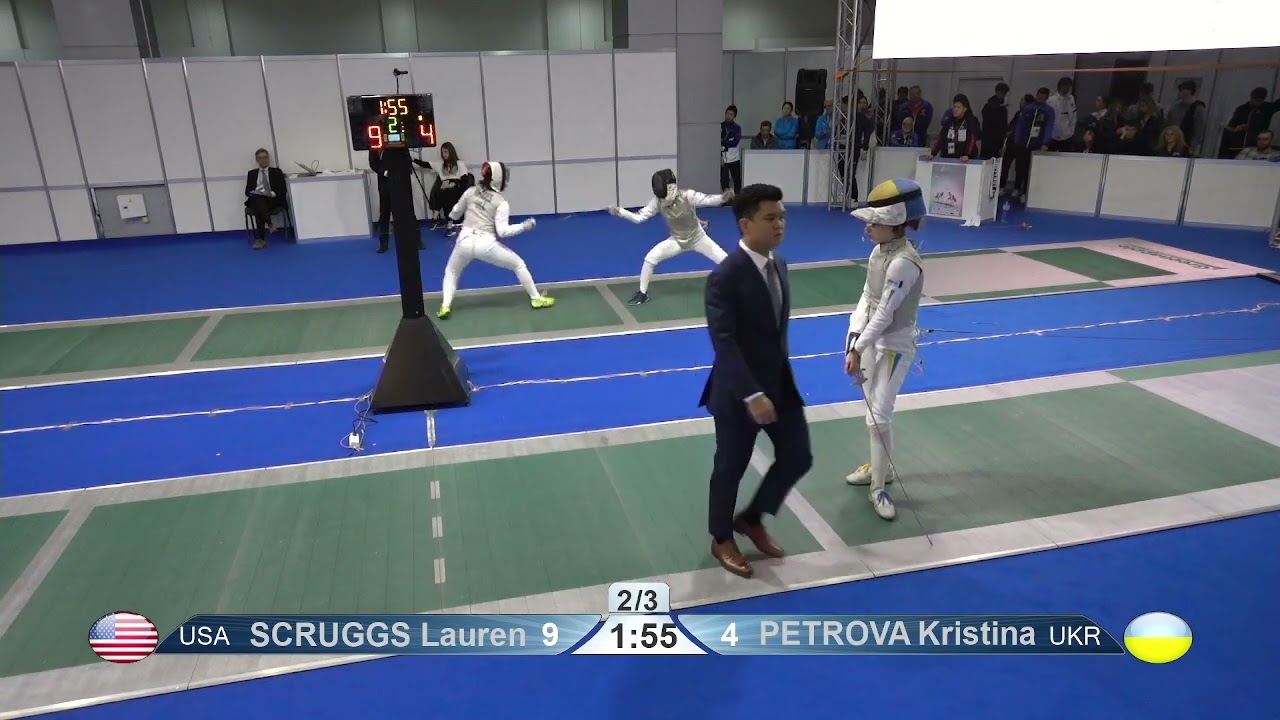 2023 Day04 T16 03 F F Individual Cadet Plovdiv BUL CHM GREEN SCRUGGS USA vs PETROVA UKR