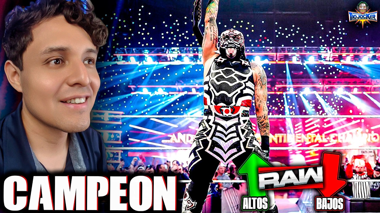 PENTA POR FIN ES CAMPEÓN INTERCONTINENTAL 🤩 ROMAN y PUNK SE PASARON - ALTOS y BAJOS RAW