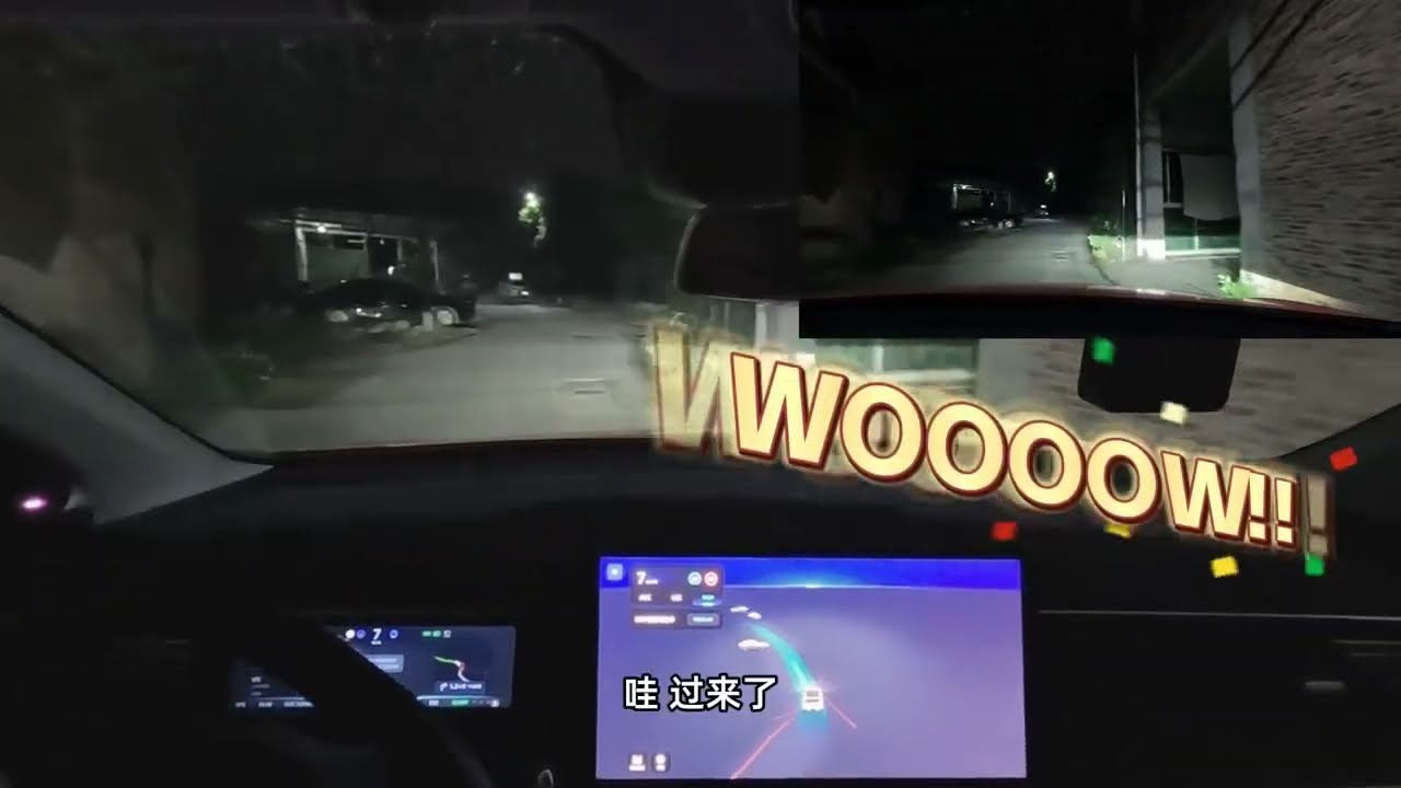 Xpeng's XNGP driving test on urban roads