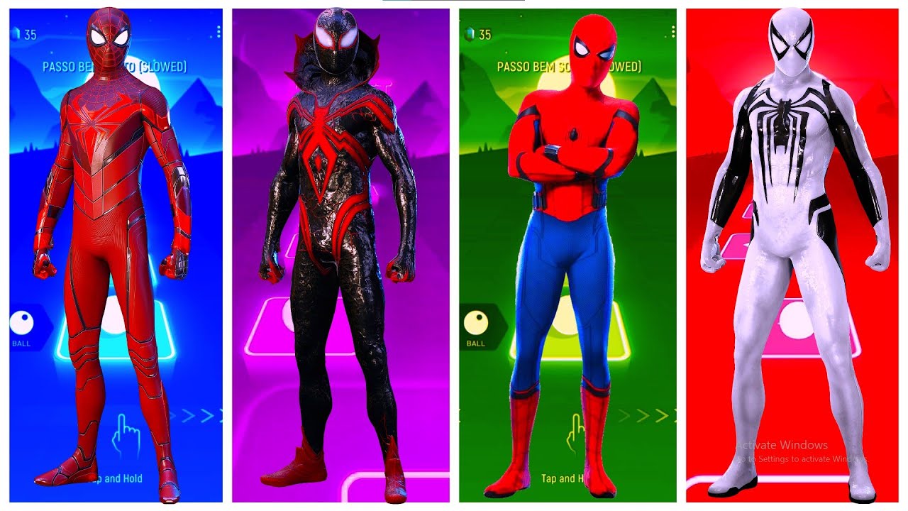 New Spider Man 🆚 Vanpire Spider Man 🆚 Spider Man 🆚 Anti Venom Spider Man