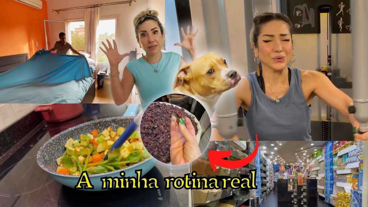 ✅ ROTINA DE DONA DE CASA EGÍPCIA / UM DIA DA MINHA ROTINA VIDA REAL  NO EGITO COM TOUR NOS QUARTOS