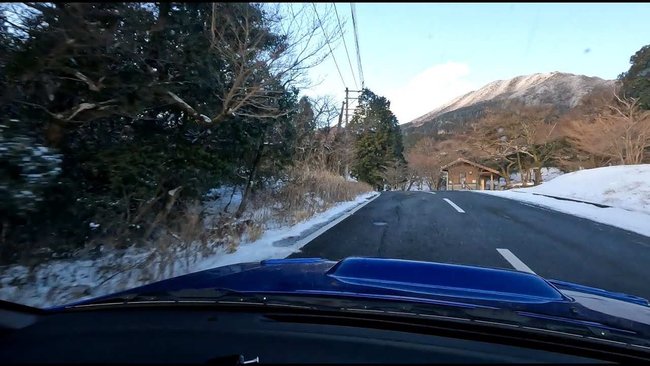 長崎県島原の雲仙へ！雪景色に変わる！(その３)