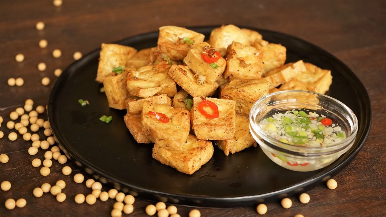 Tofu au Sel, au Poivre et à l'Ail : recette facile et rapide - Cooking With Morgane