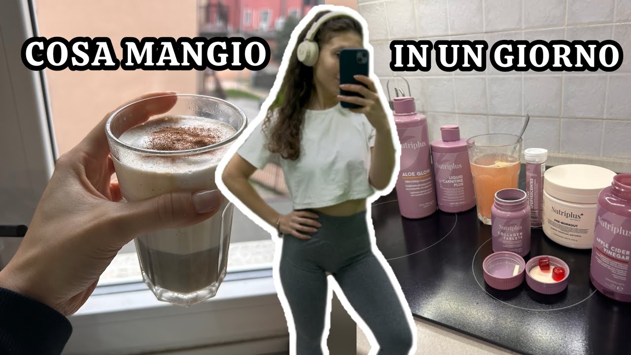 COSA MANGIO IN UN GIORNO +integrazione 💜
