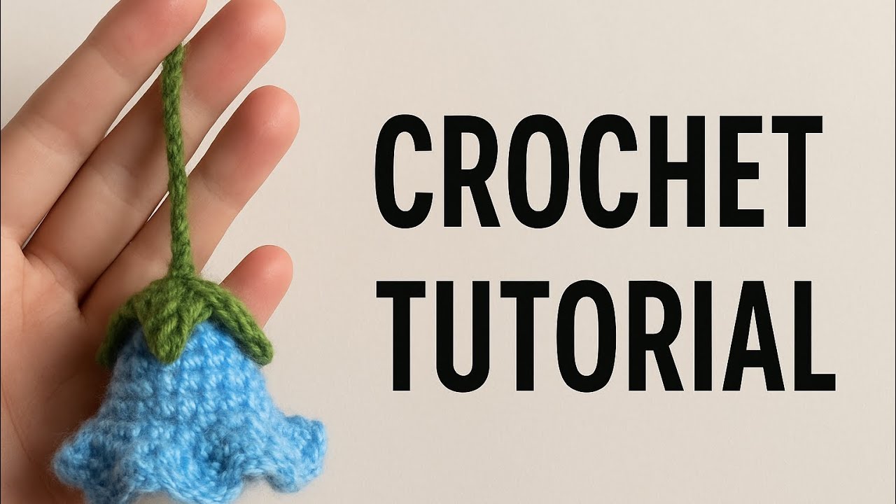  Easy  crochet lilly flower step by step tutorial, no sew , beginners friendly @Adiandmom'scrochet 