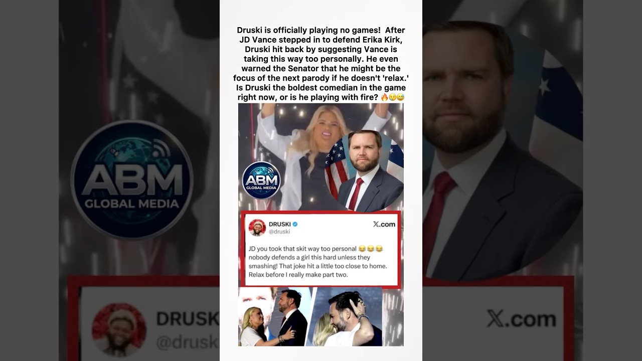 Druski Makes A Wild Accusation About JD Vance! 🤯 #druski #jdvance #shorts
