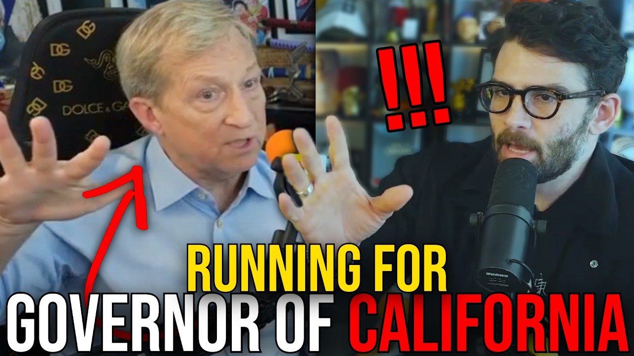 HasanAbi Talks with Tom Steyer, Running for Governor of California