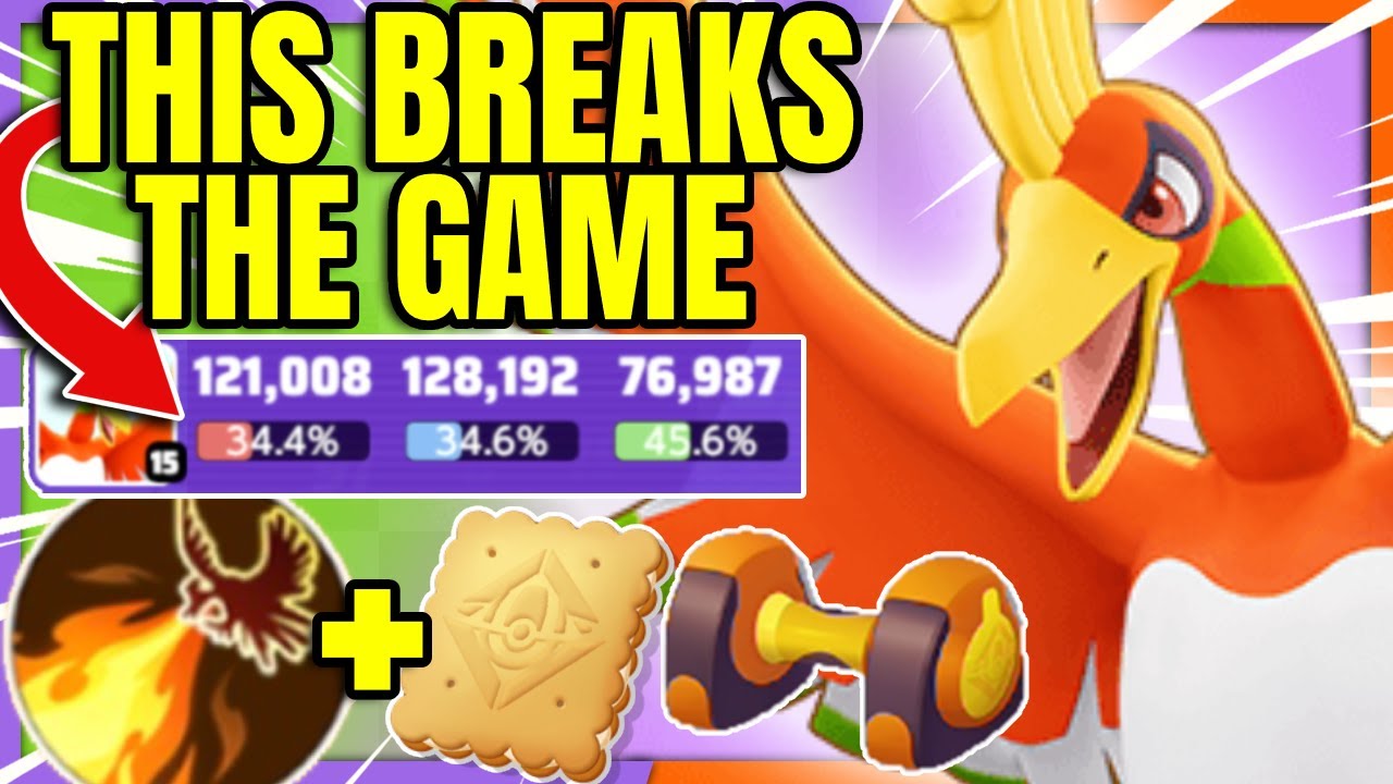 This HO-OH BUILD is GAME BREAKING Ranked Gameplay | Pokemon Unite