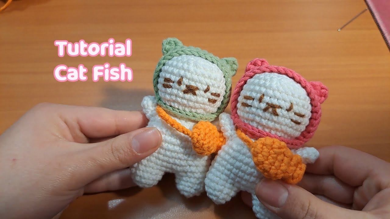 Cat Fish a Crochet | Amigurumi | Catgurumi