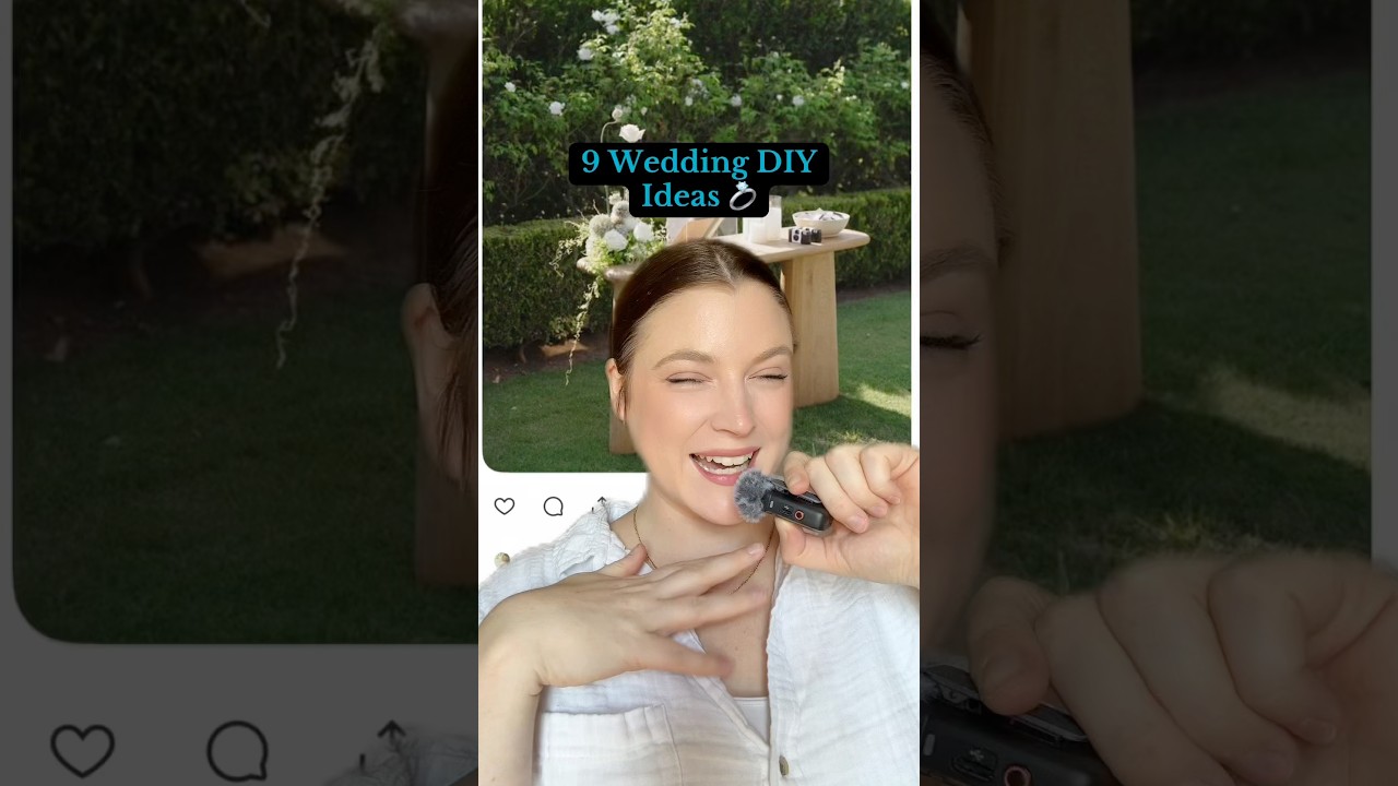 9 Wedding DIY Ideas