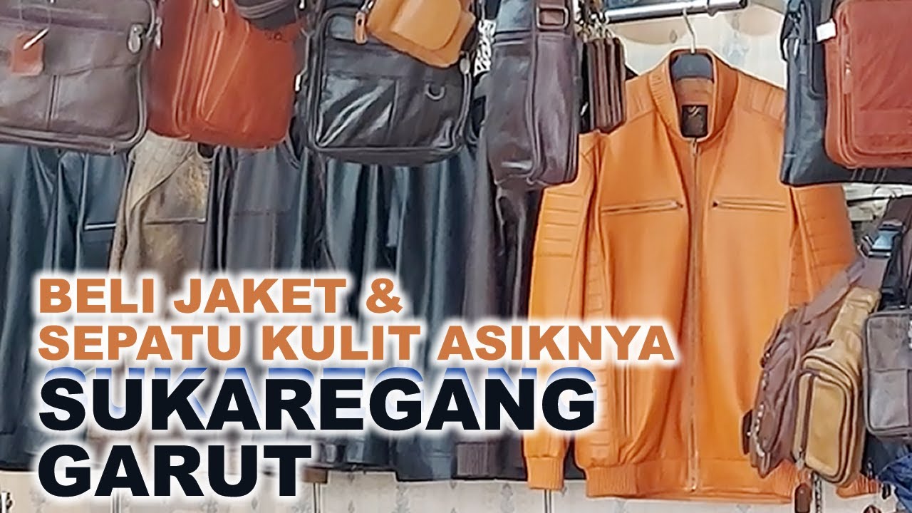 Beli Sepatu & Jaket kulit di Sukaregang aja #sukaregang #garut #jaketkulitgarut