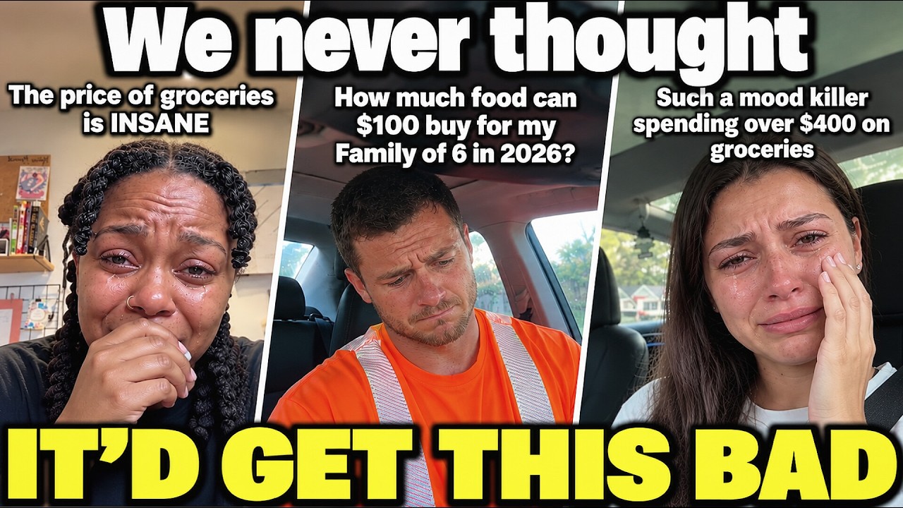 MILLIONS OF MIDDLE-CLASS AMERICANS ARE BREAKING DOWN OVER GROCERY PRICES