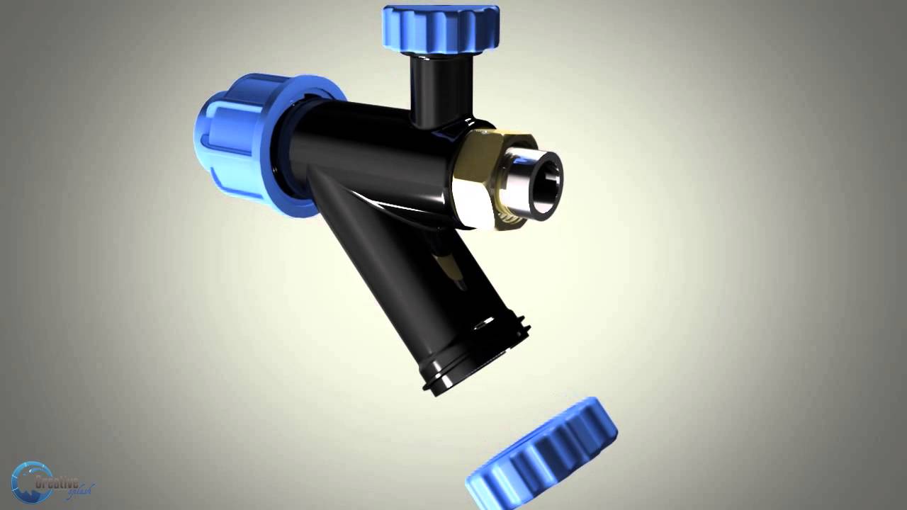 Y Strainer Animation