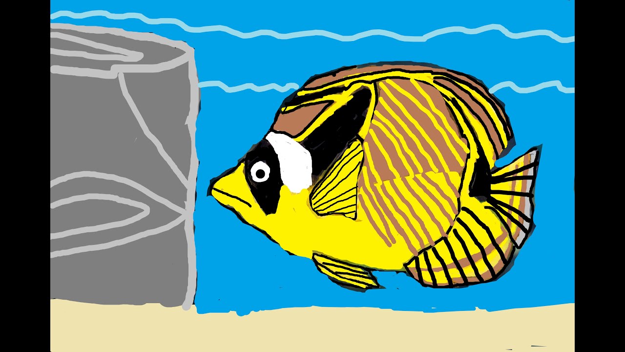 Butterfly fish of the sea from Periwinkle and friends animal stories for kids