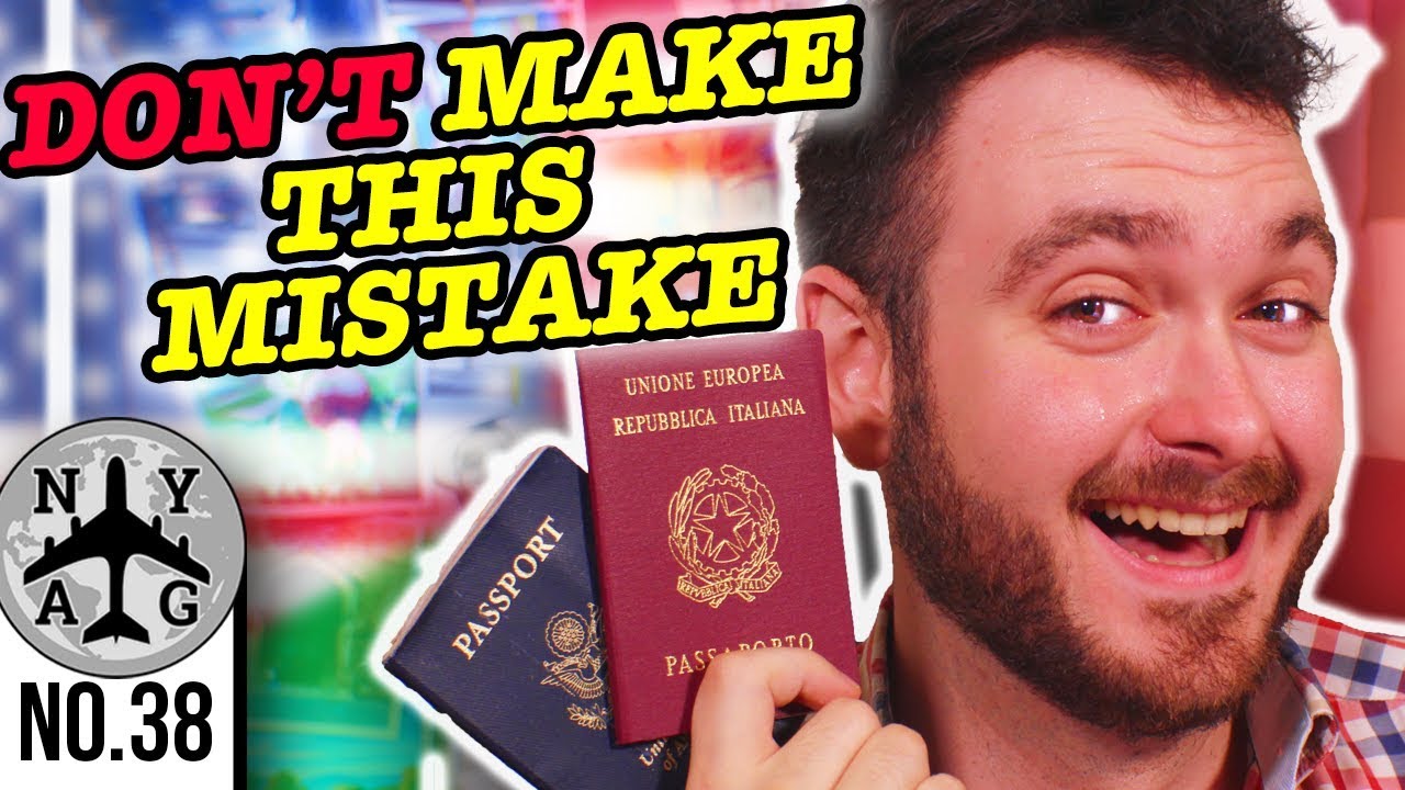 Traveling with two passports - I almost got arrested | Jure Sanguinis Italian Dual Citizenship