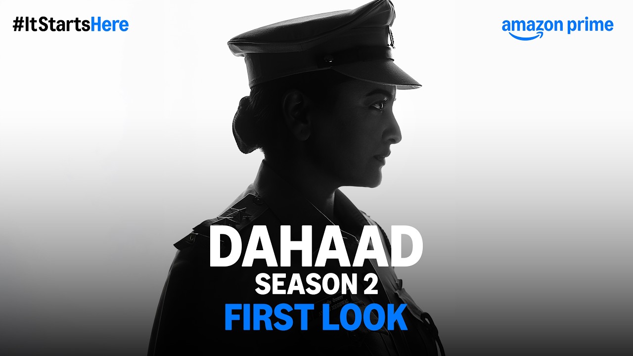 Dahaad Season 2 - First Look | Sonakshi Sinha | Prime Video India
