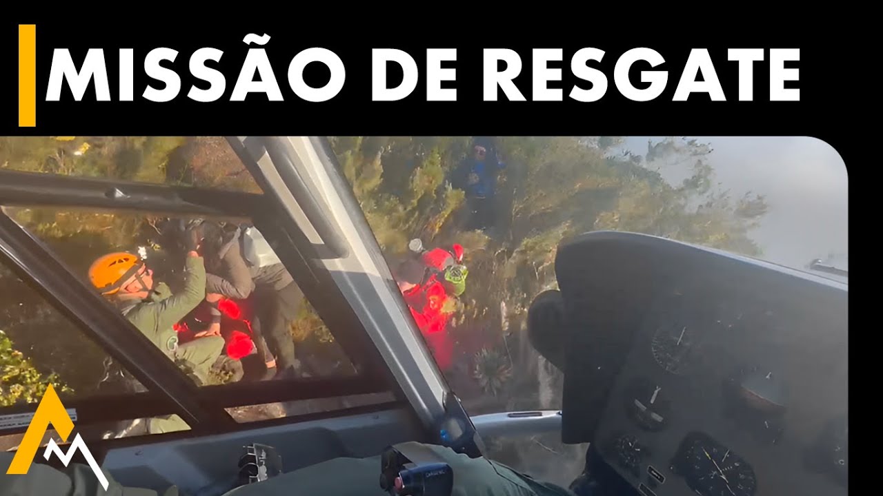 Mulheres são resgatadas no Pico Paraná com ajuda de helicóptero do BPMOA - AltaMontanha News