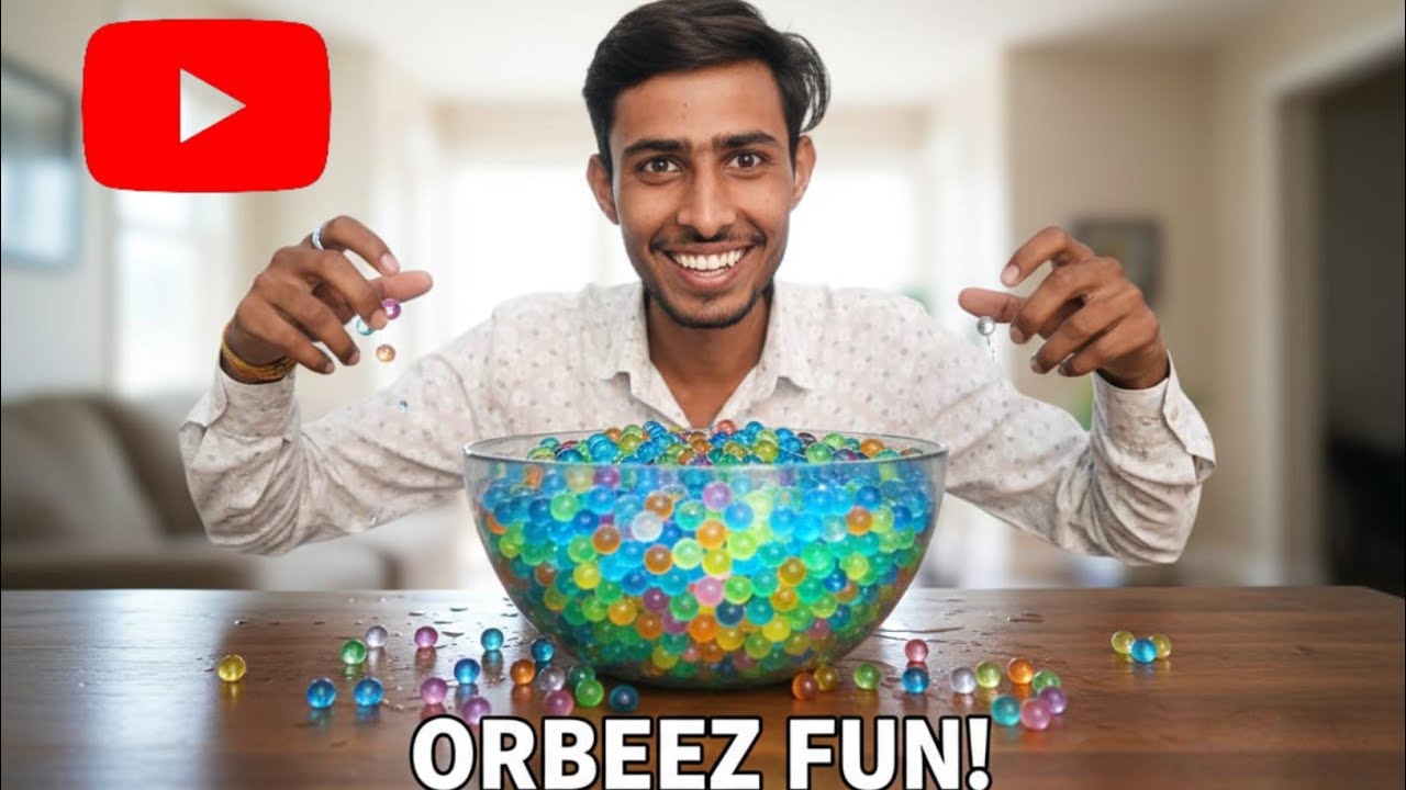 5000 orbeez balls in water | 5000 ऑरबीज बॉल को पानी में डाला अब क्या होगा ?