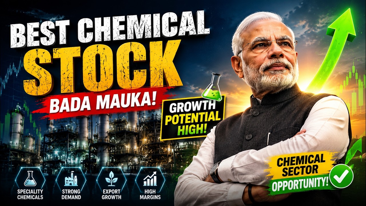 Best Opportunity in Chemical Sector coming ! | Best Chemical Stock Analysis | Stock Market