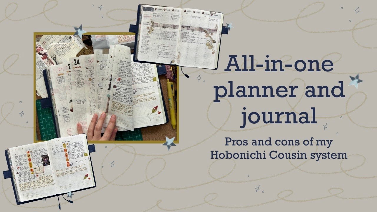 All-in-one planner and journal | Hobonichi Cousin | Pros and cons