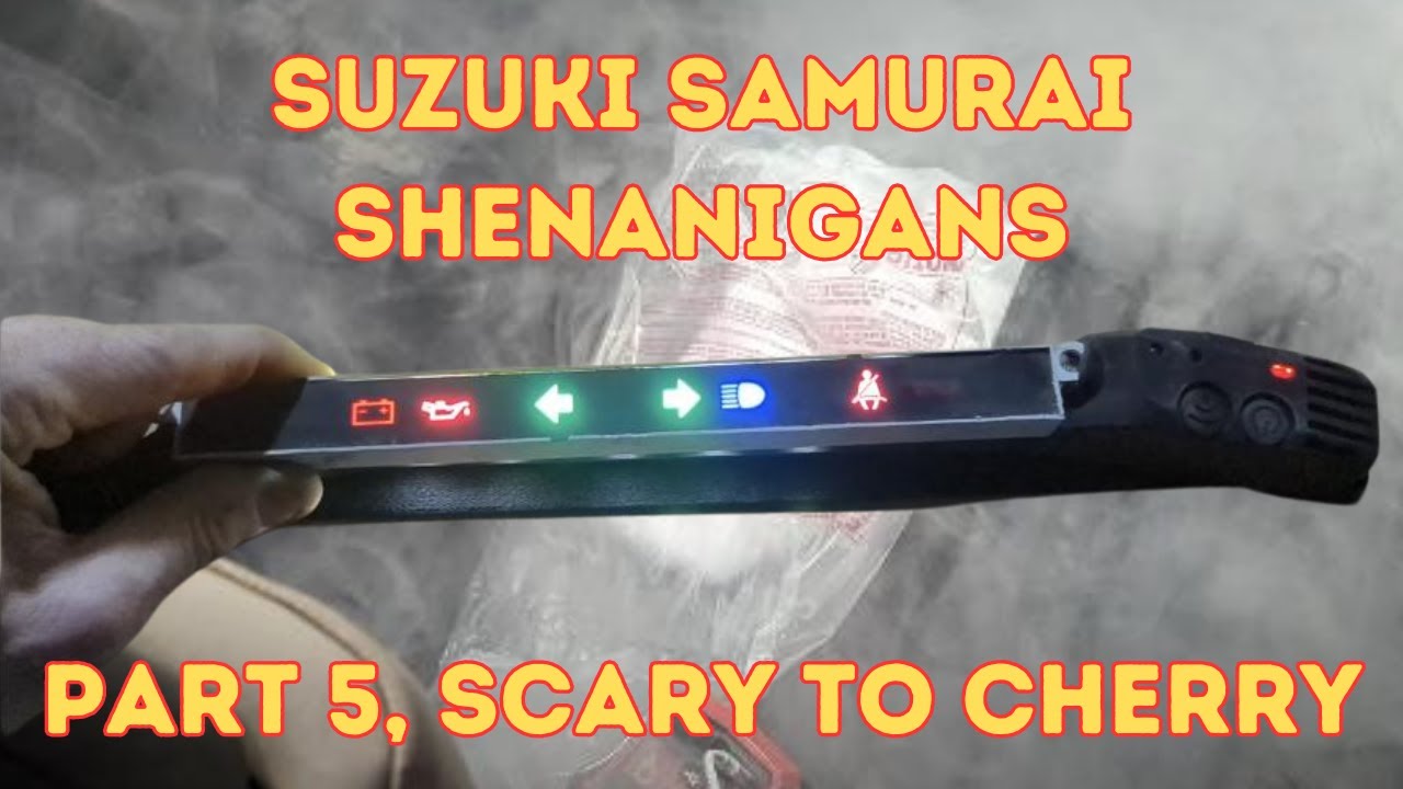 Part 5 Suzuki Samurai Disassemble dash, remove sound deadening, dry ice hack, Jimny, Sierra, SJ413