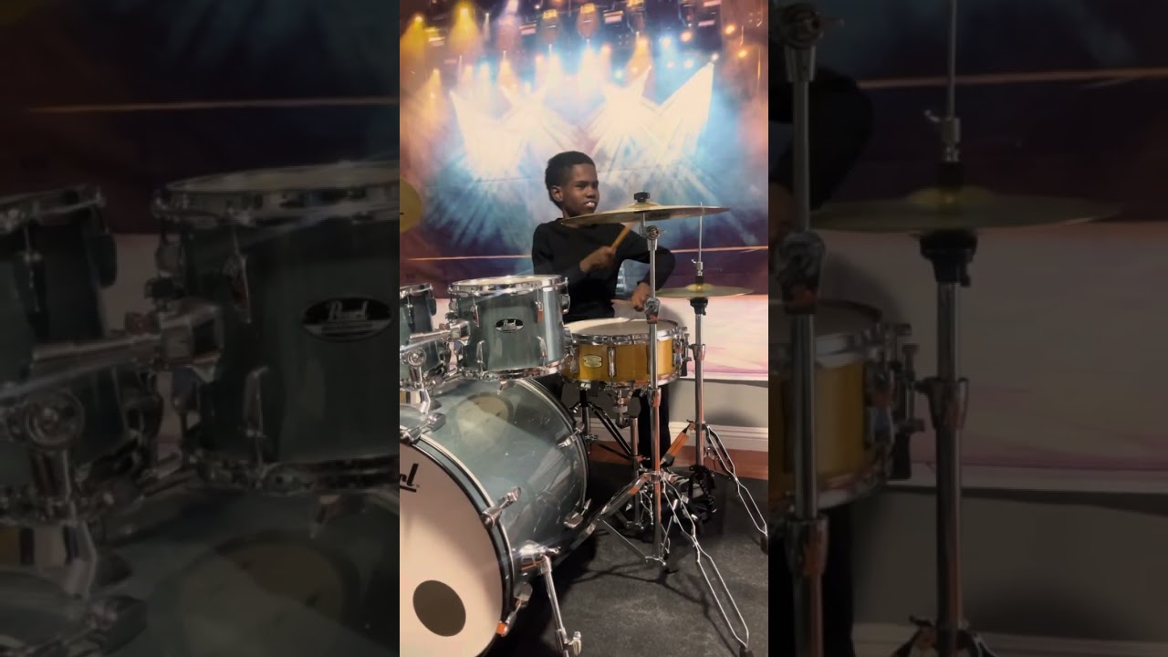 Fred Hammond blessed ￼drum ￼ cover. ￼ Drums￼ only