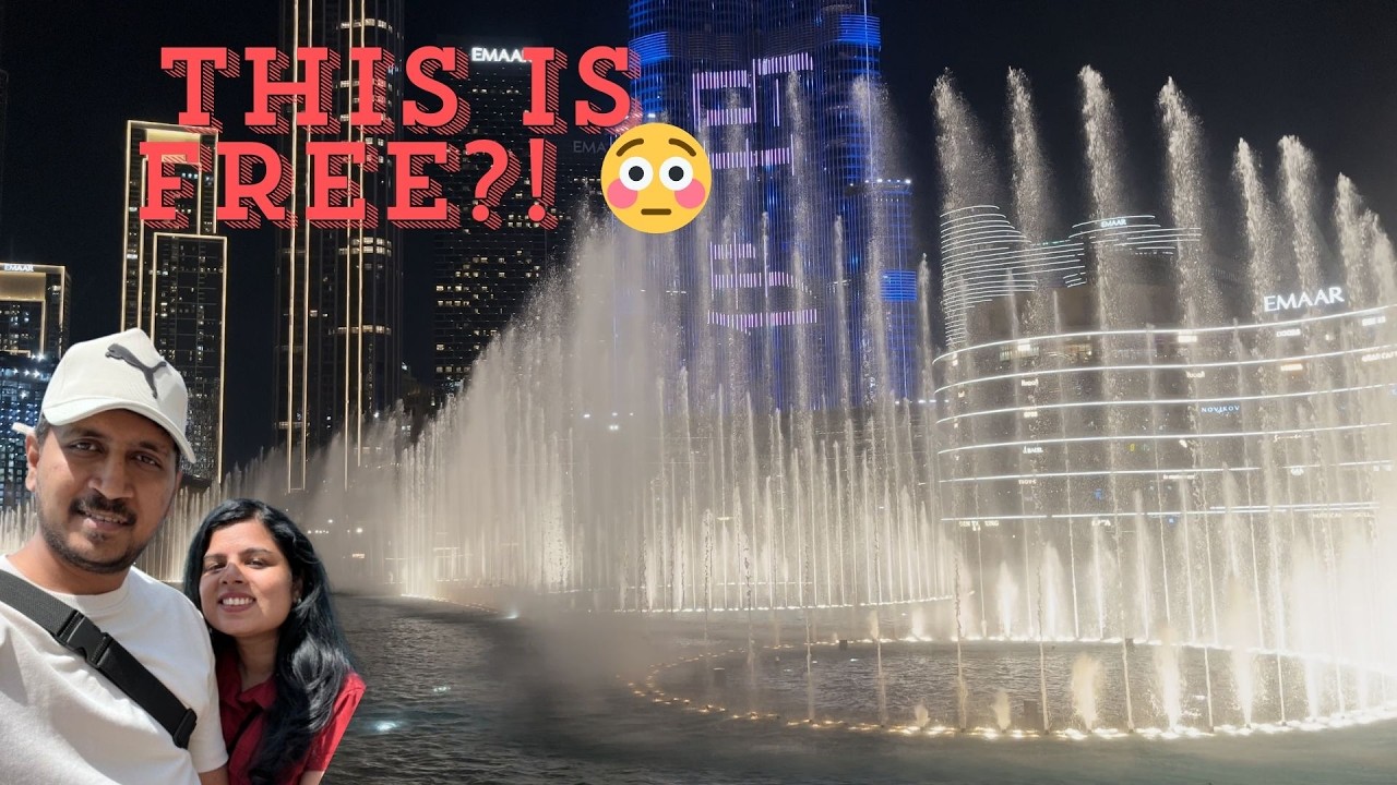 This 2-Minute Fountain Show Left Me Speechless 🤯 | Burj Khalifa