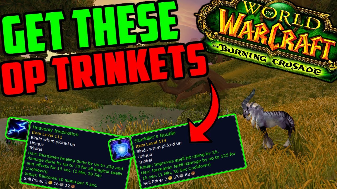Безделушки, которые можно получить при прокачке в TBC Classic — безделушки до бис и БОЛЬШИЕ улучш...