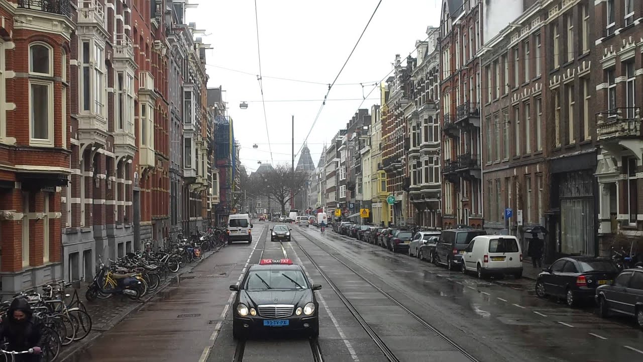 GVB Amsterdam Tramlijn 7 van Mercatorplein tot Molukkenstraat naar Flevopark