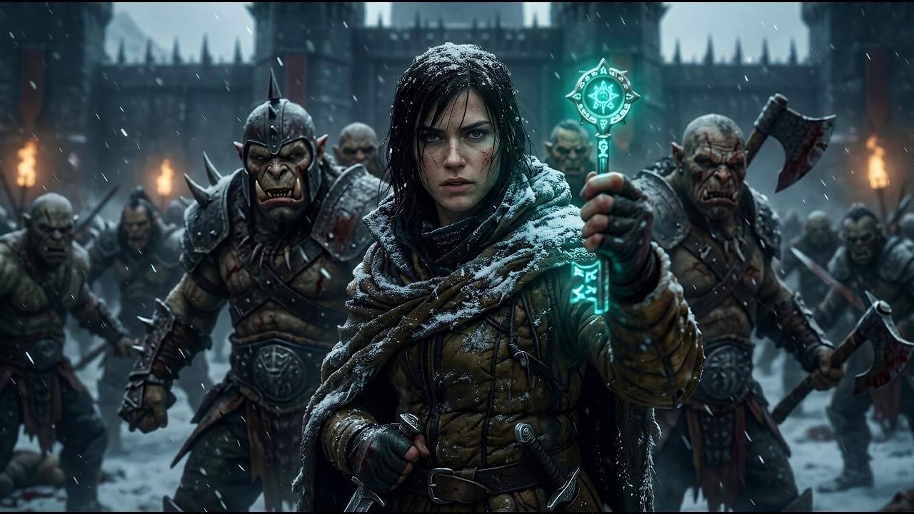 Elara&rsquo;s Battle in the Frozen Ship Graveyard | Dark Fantasy Story #darkfantasystory
